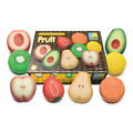 Yellow Door Fruit Sensory Play Stones, Set of 8 1134